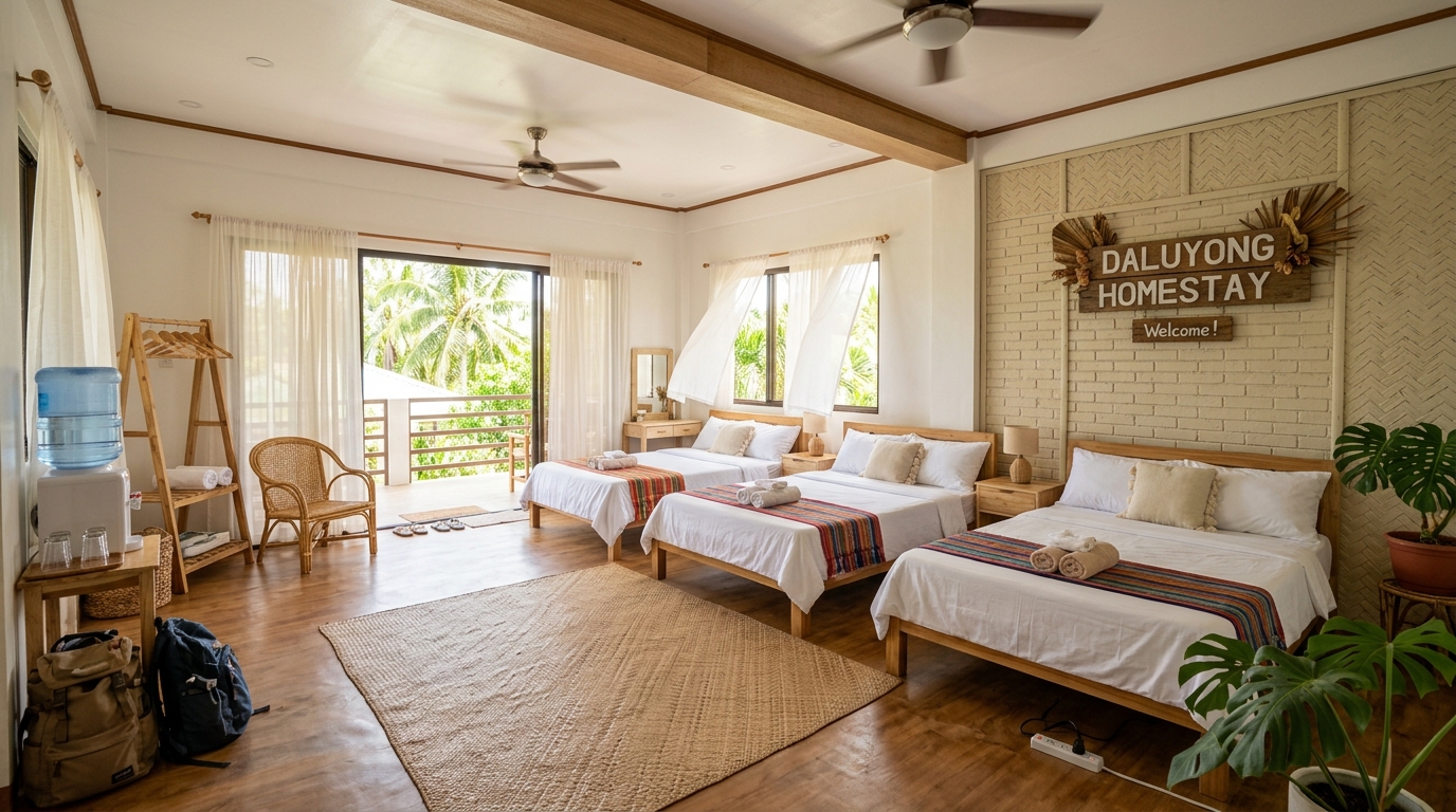 Daluyong Homestay room