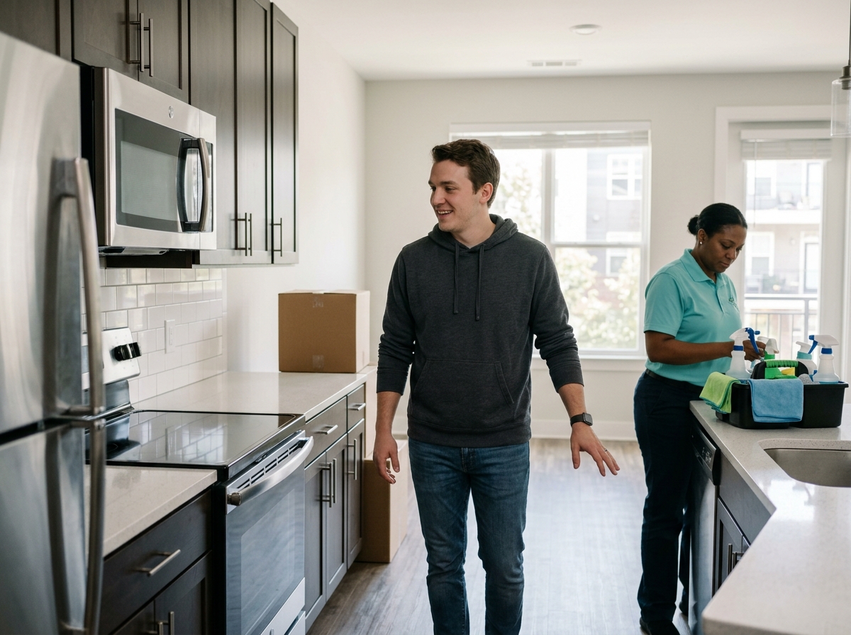Detailed home cleaning