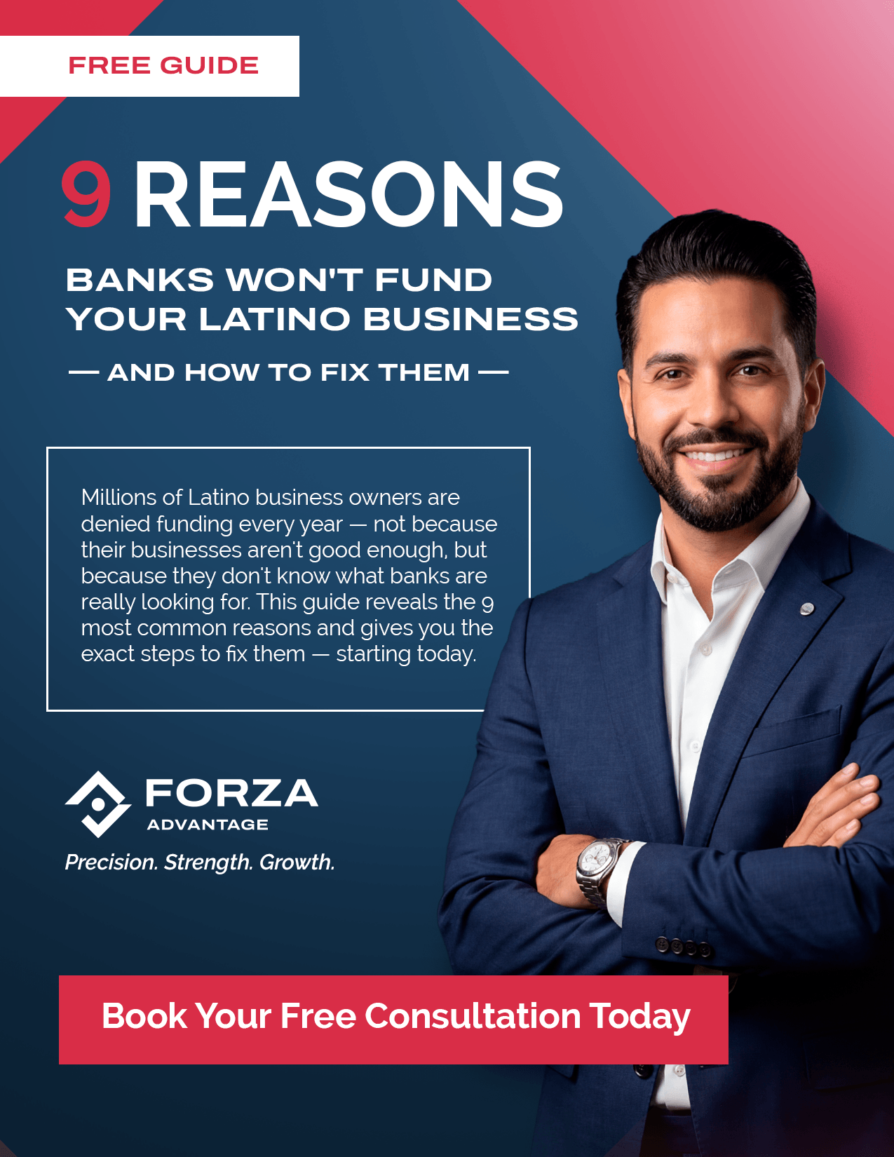 9 Reasons Banks Won't Fund Your Latino Business — Cover
