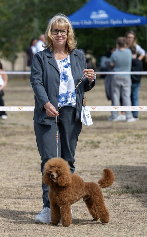 Zita, a Budai Alfa Kennel alapítója és tenyésztője