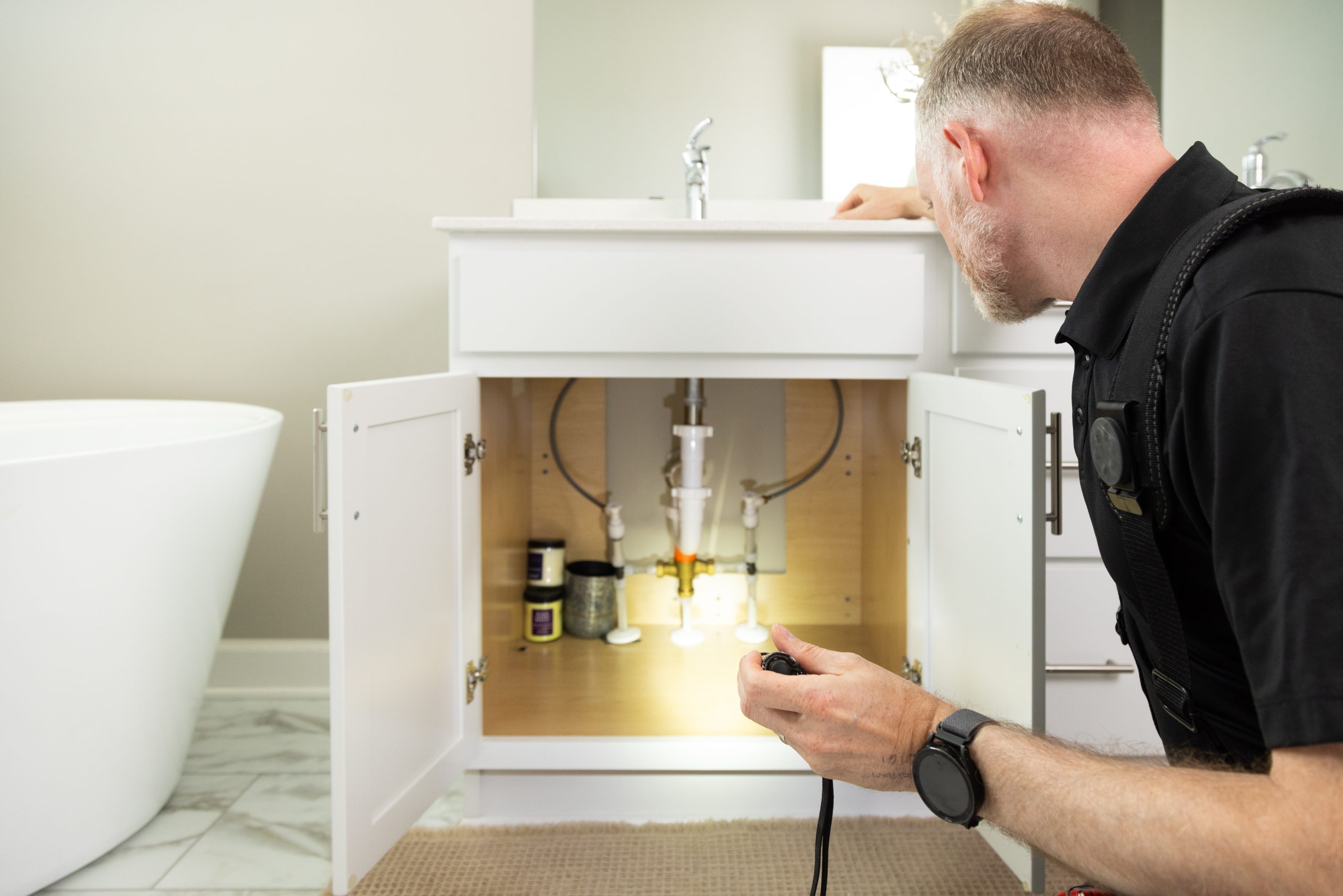 Clear running tap water to be tested for lead and copper