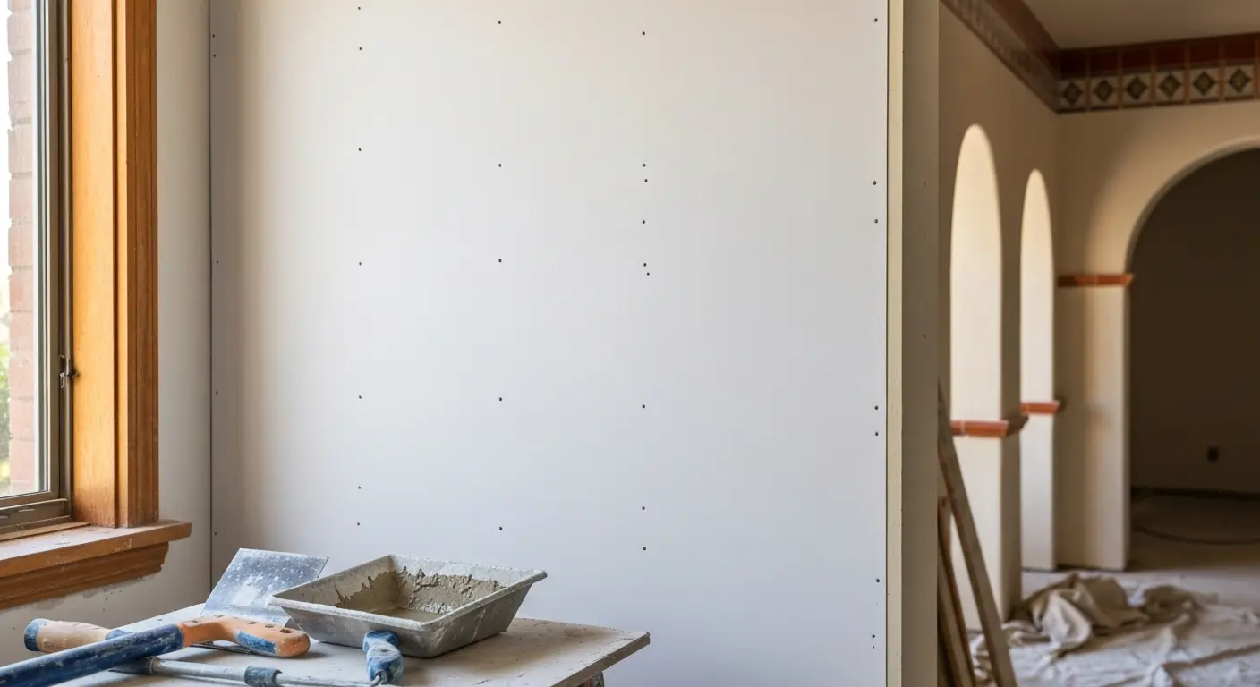 Full drywall replacement