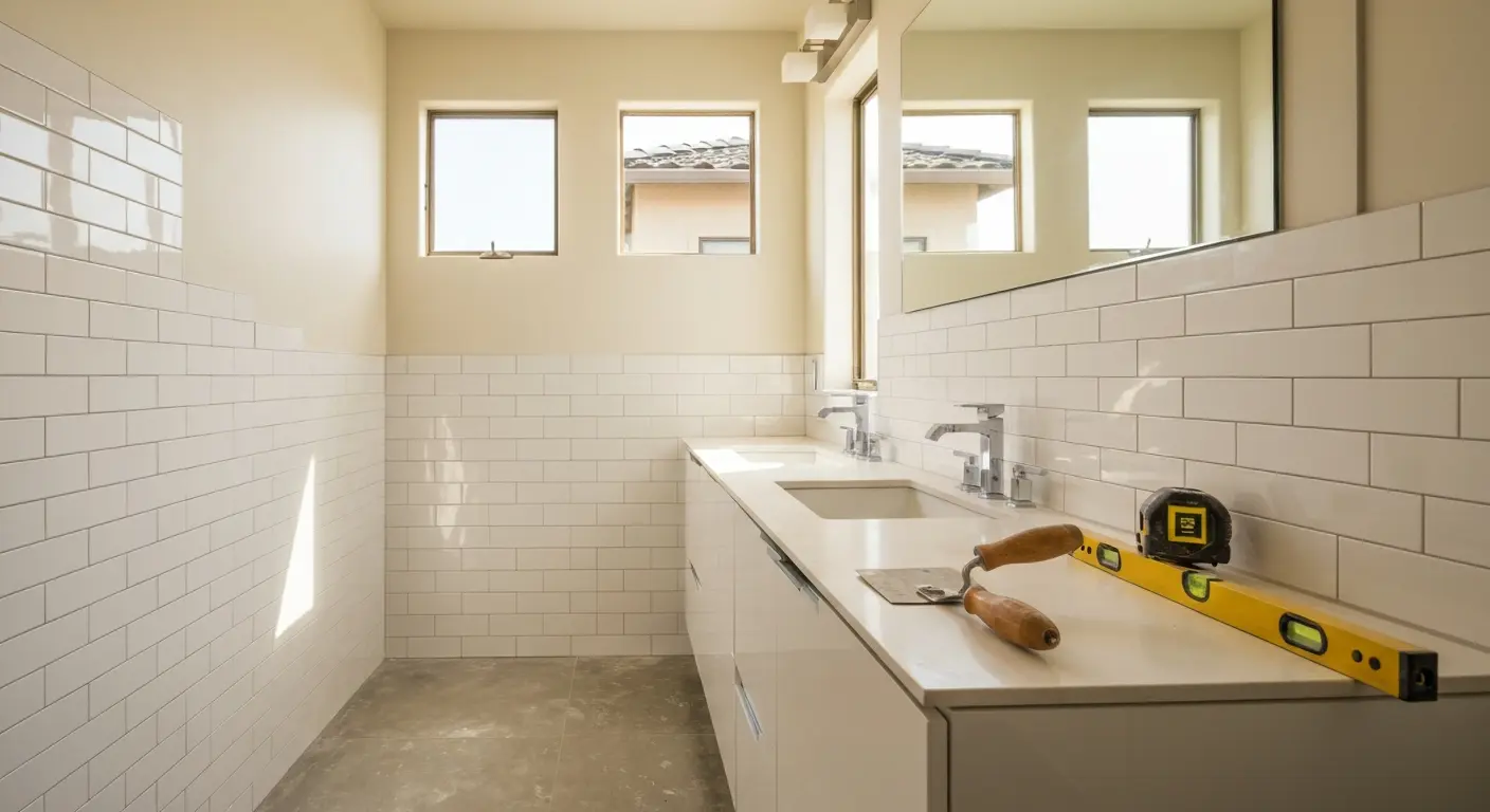 Bathroom remodel project