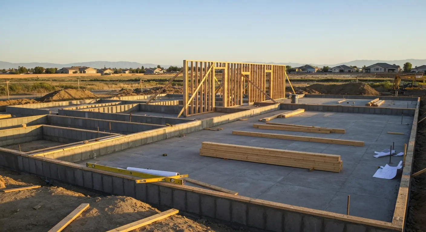 New home construction