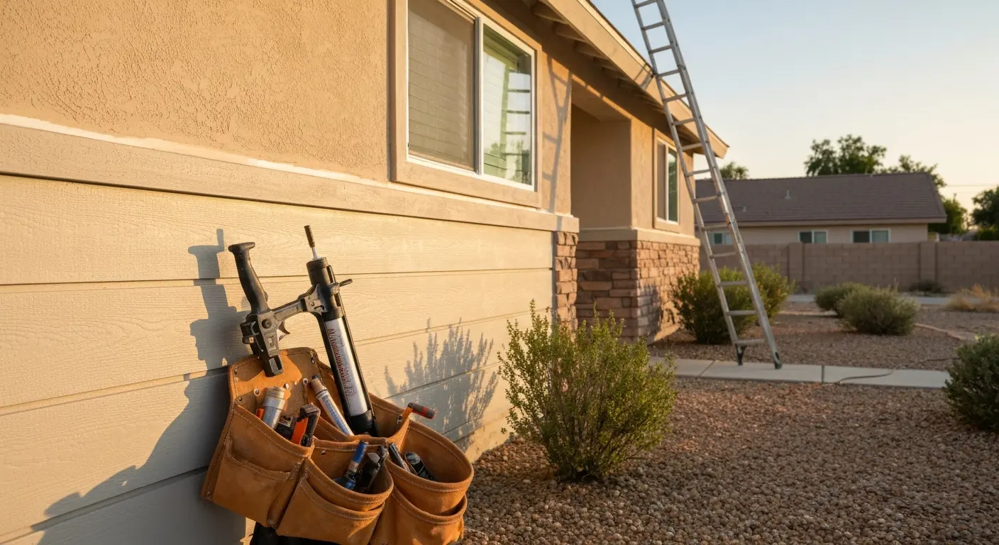 Exterior repair project