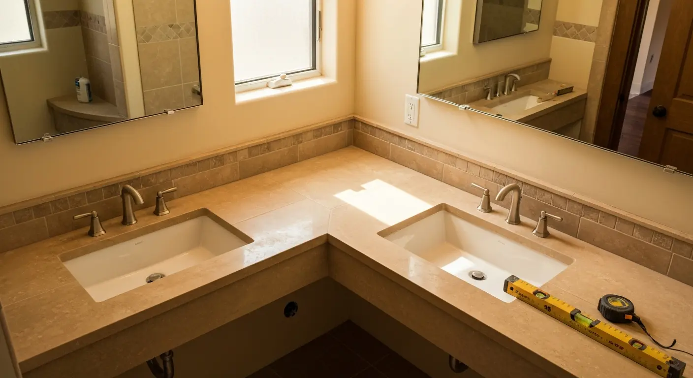 Bathroom remodel in Delano