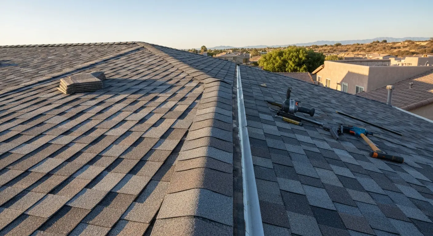 Roof replacement project