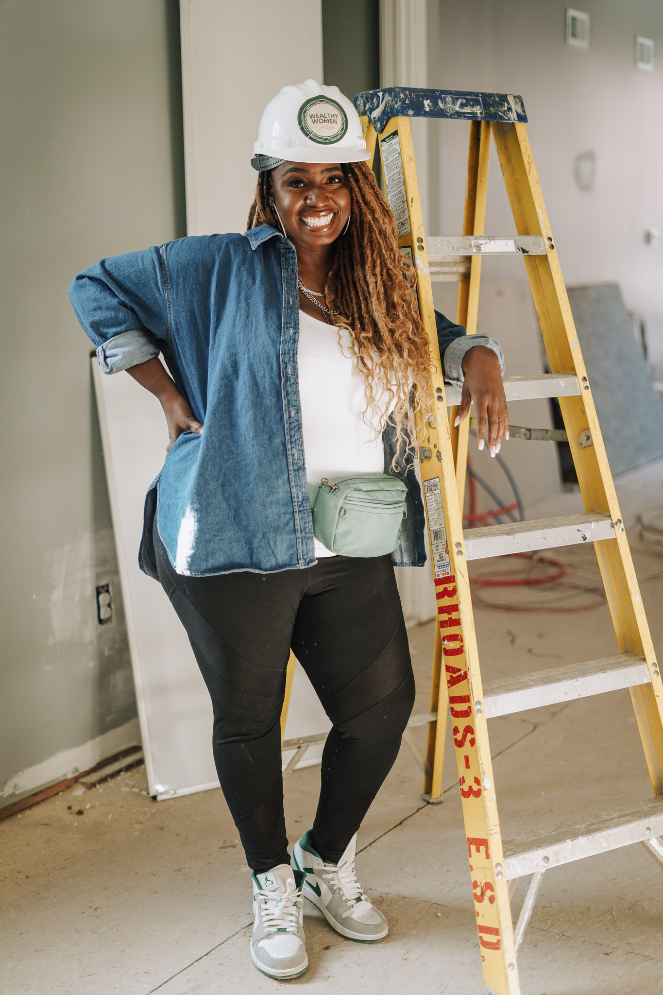 Jaz at a real estate renovation property
