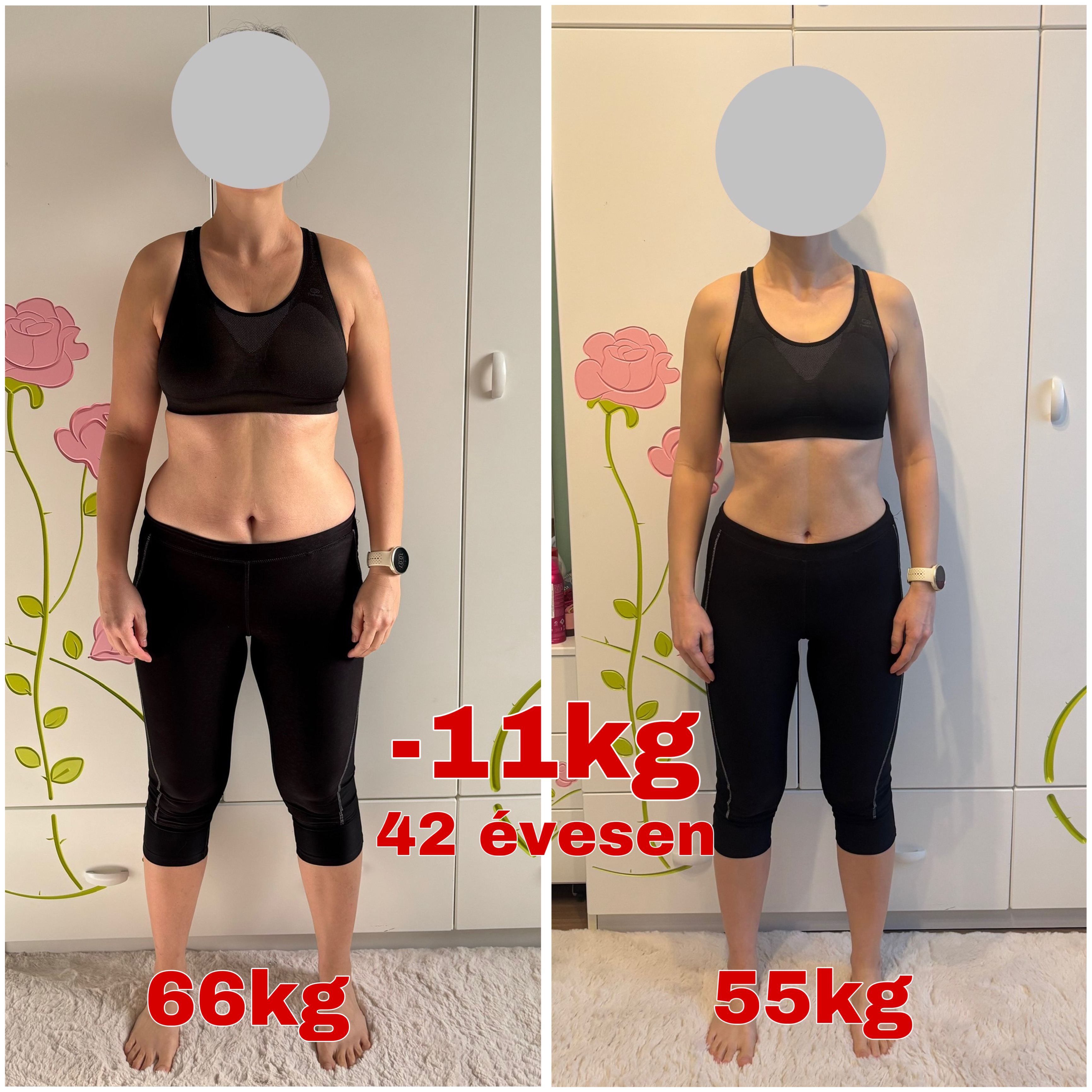 Kliens átalakulás előtte utána