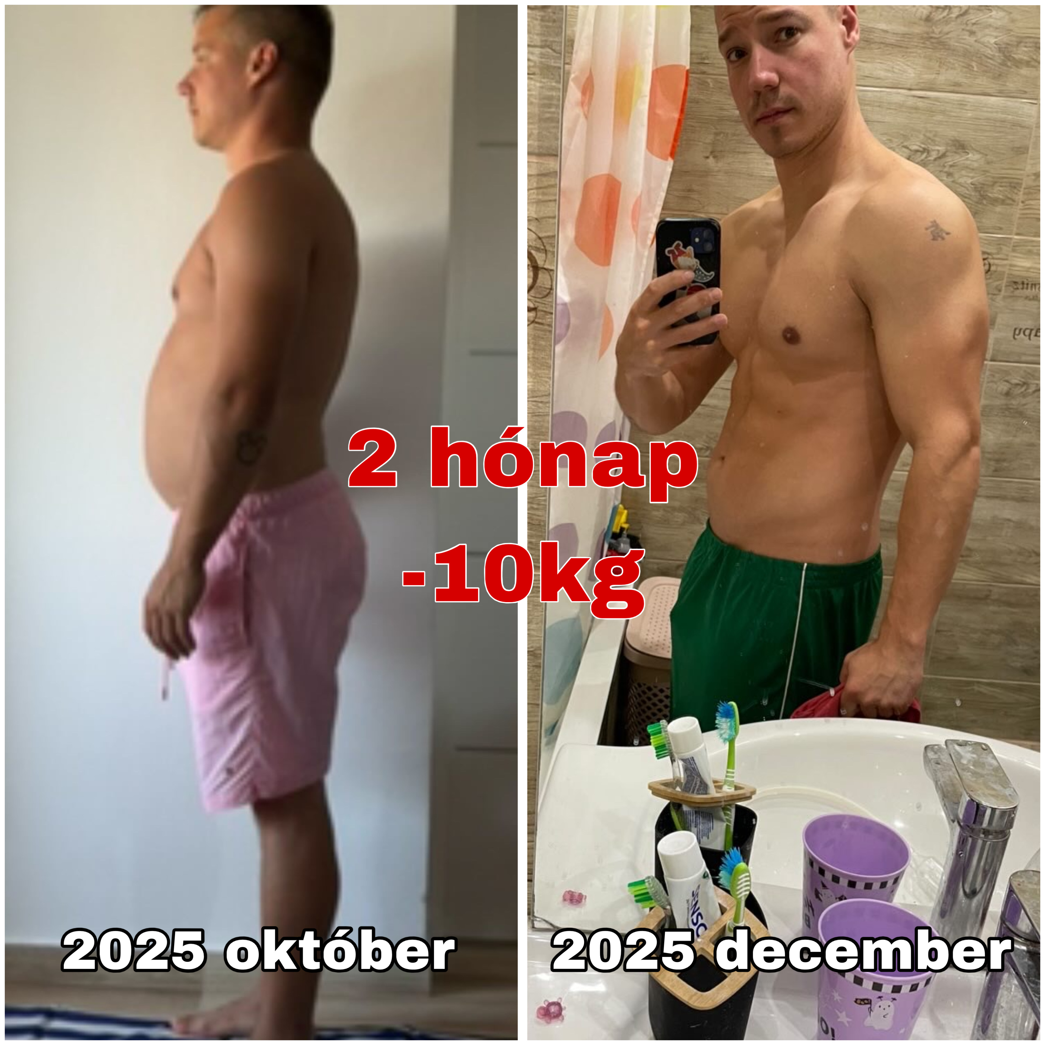 Kliens átalakulás előtte utána