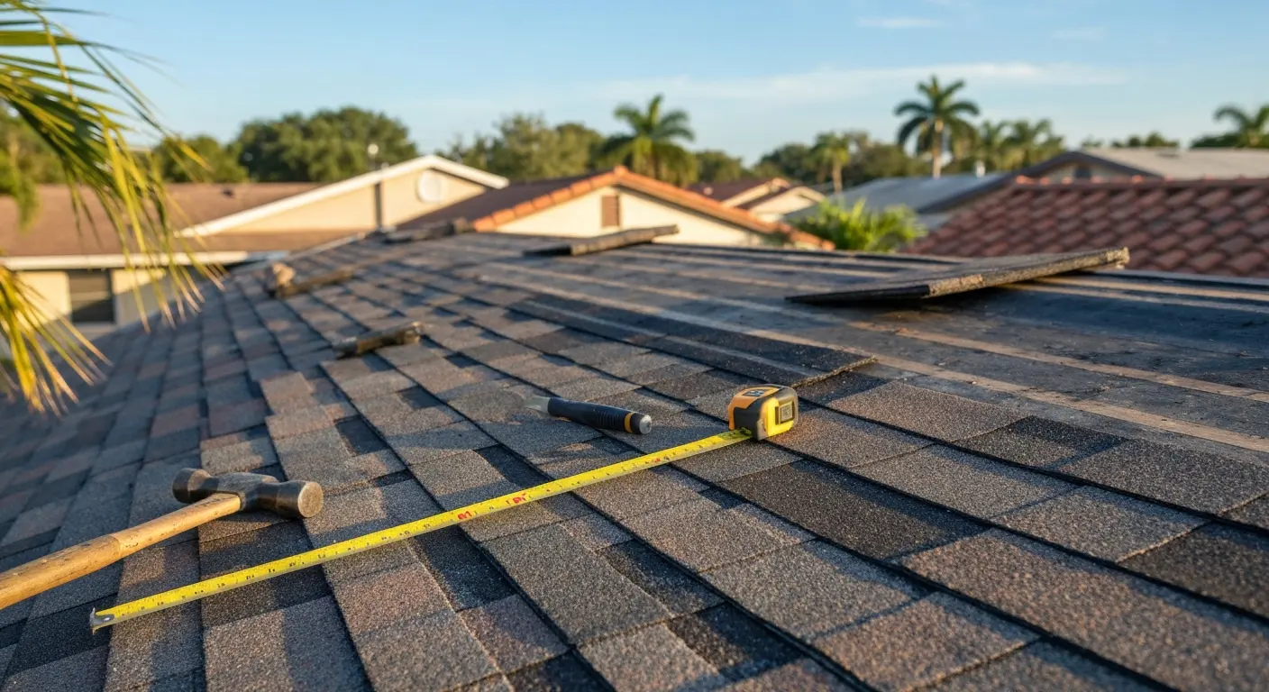 Roof repair in Central Orland