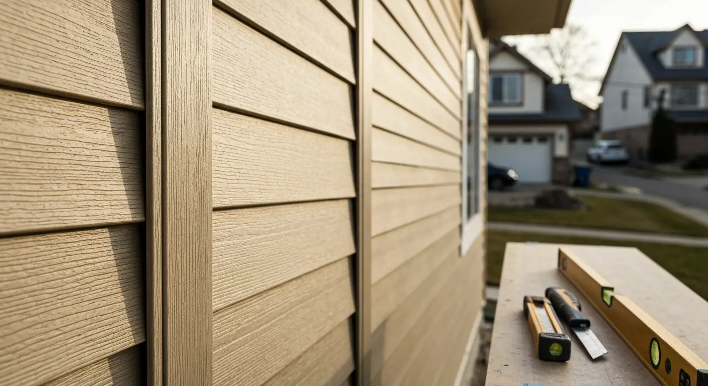 Fiber cement siding installation