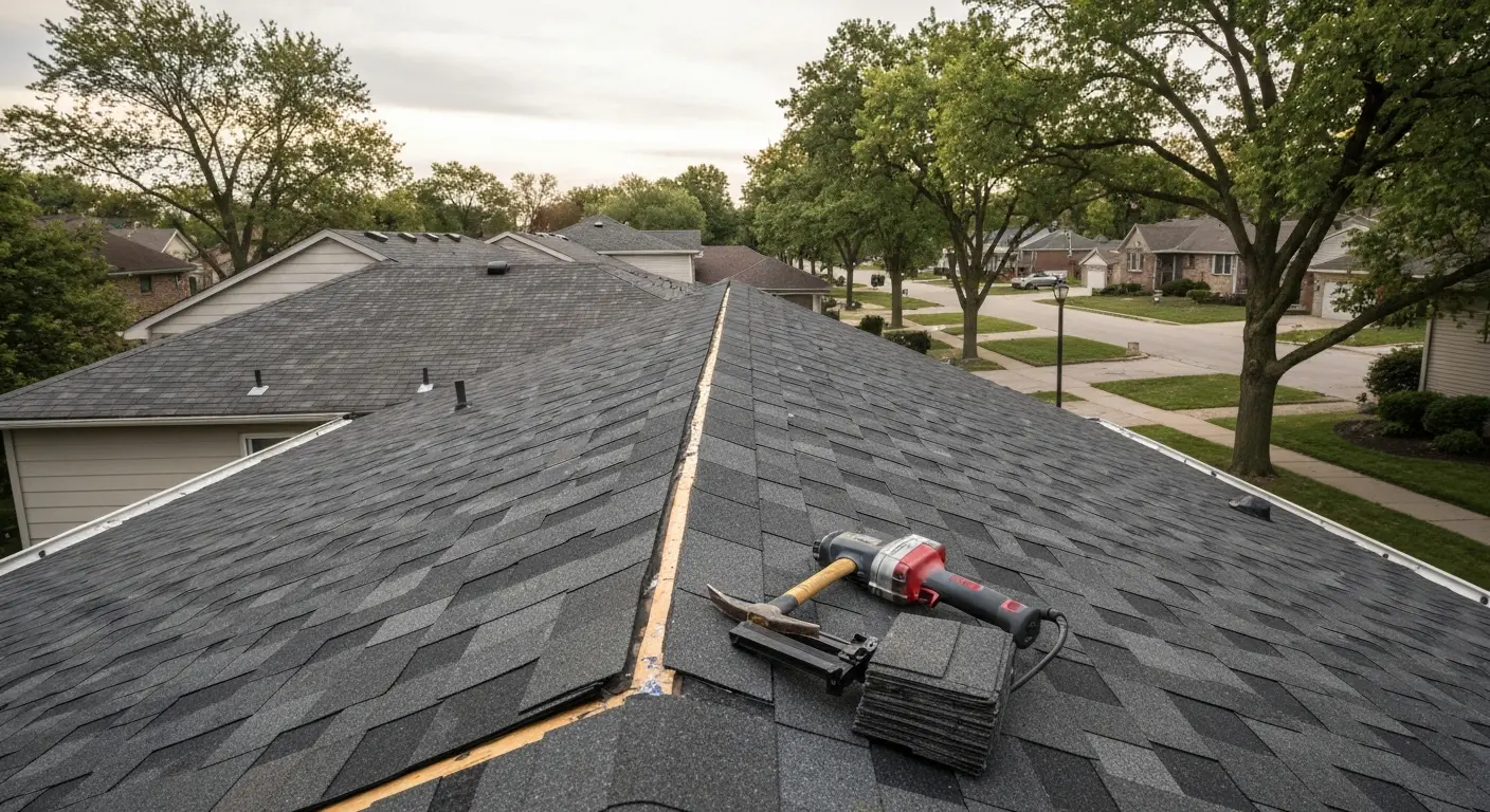 Roof replacement project