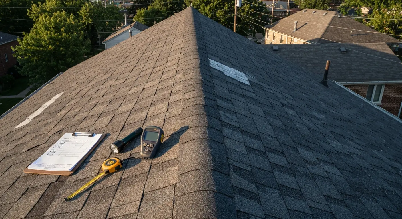 Roof inspection process