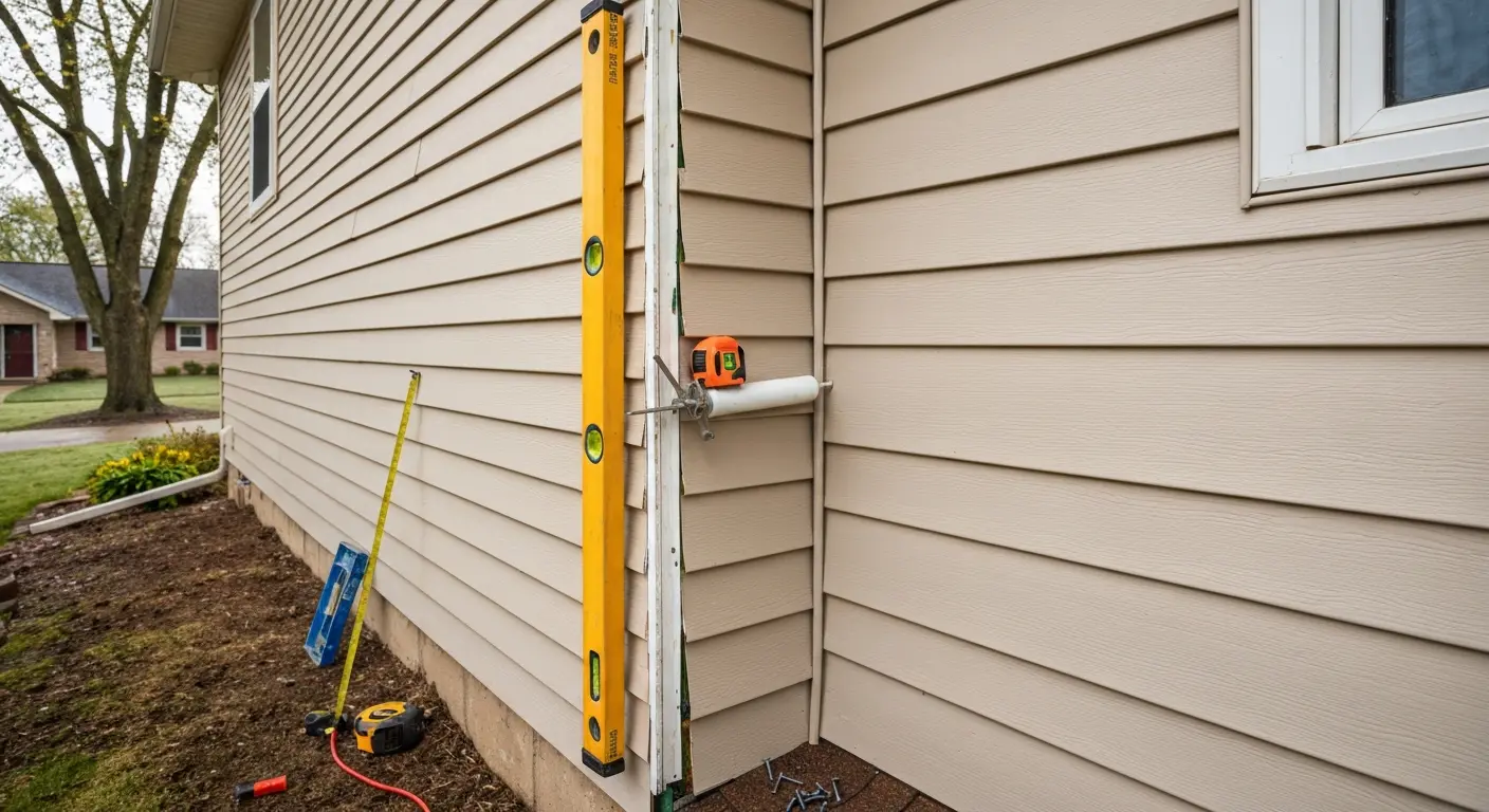 Siding installation