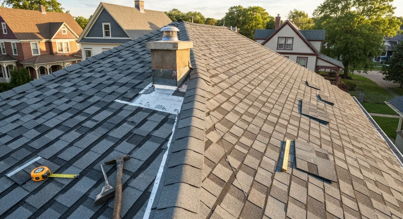 Roof replacement project