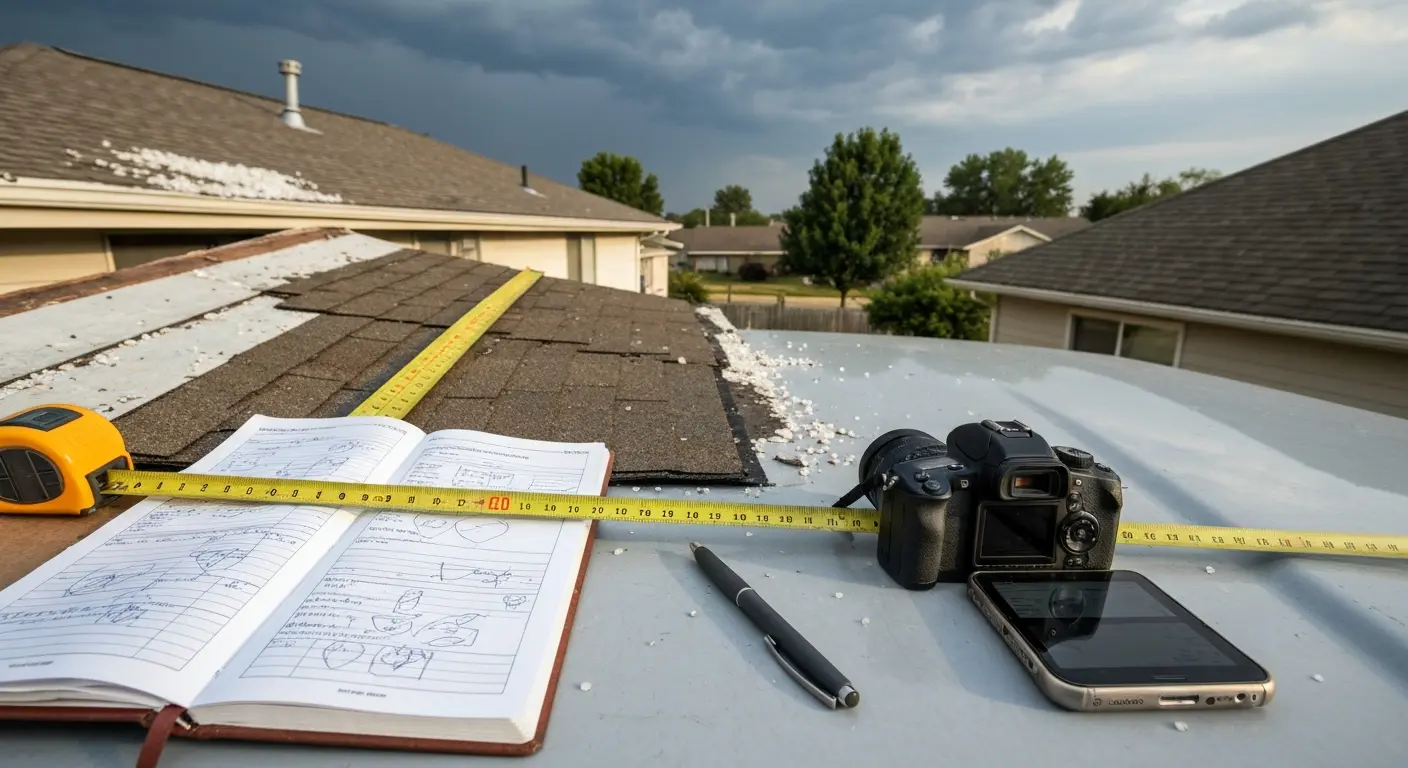 Storm damage assessment and documentation