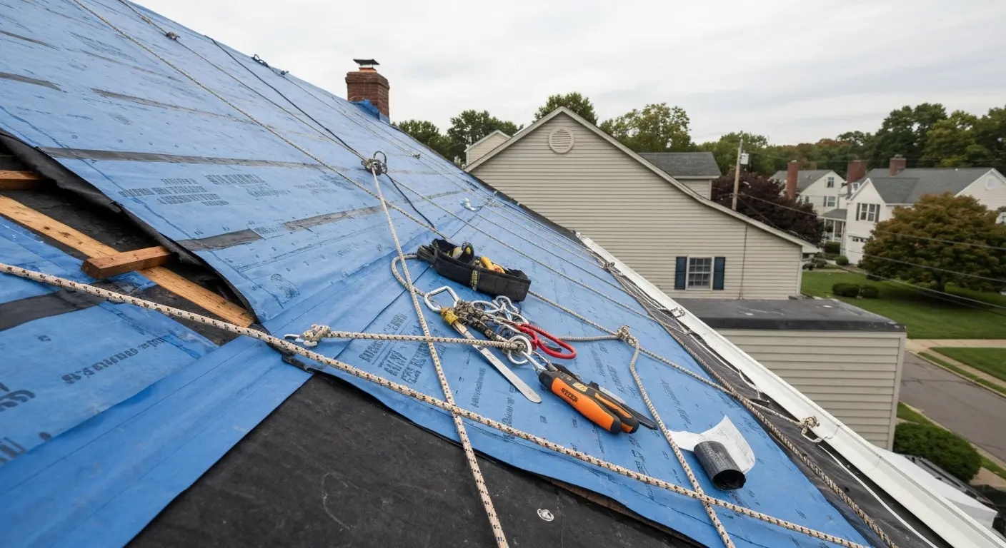 Emergency roof repair