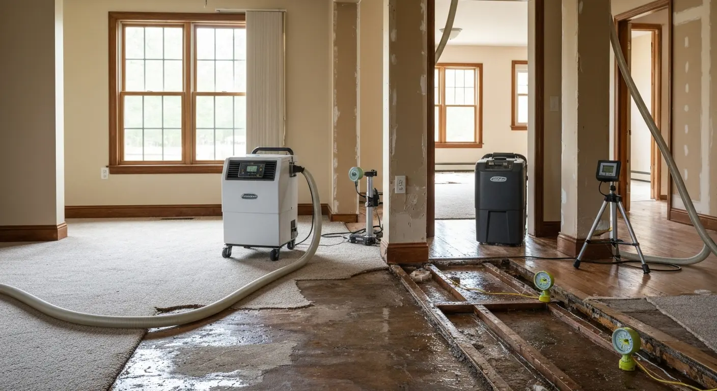 Water damage restoration equipment