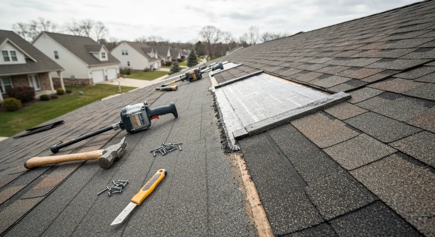 Roof repair and patching
