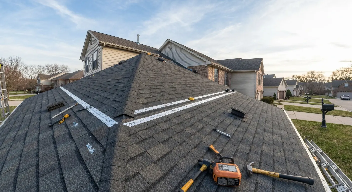 Full roof replacement project