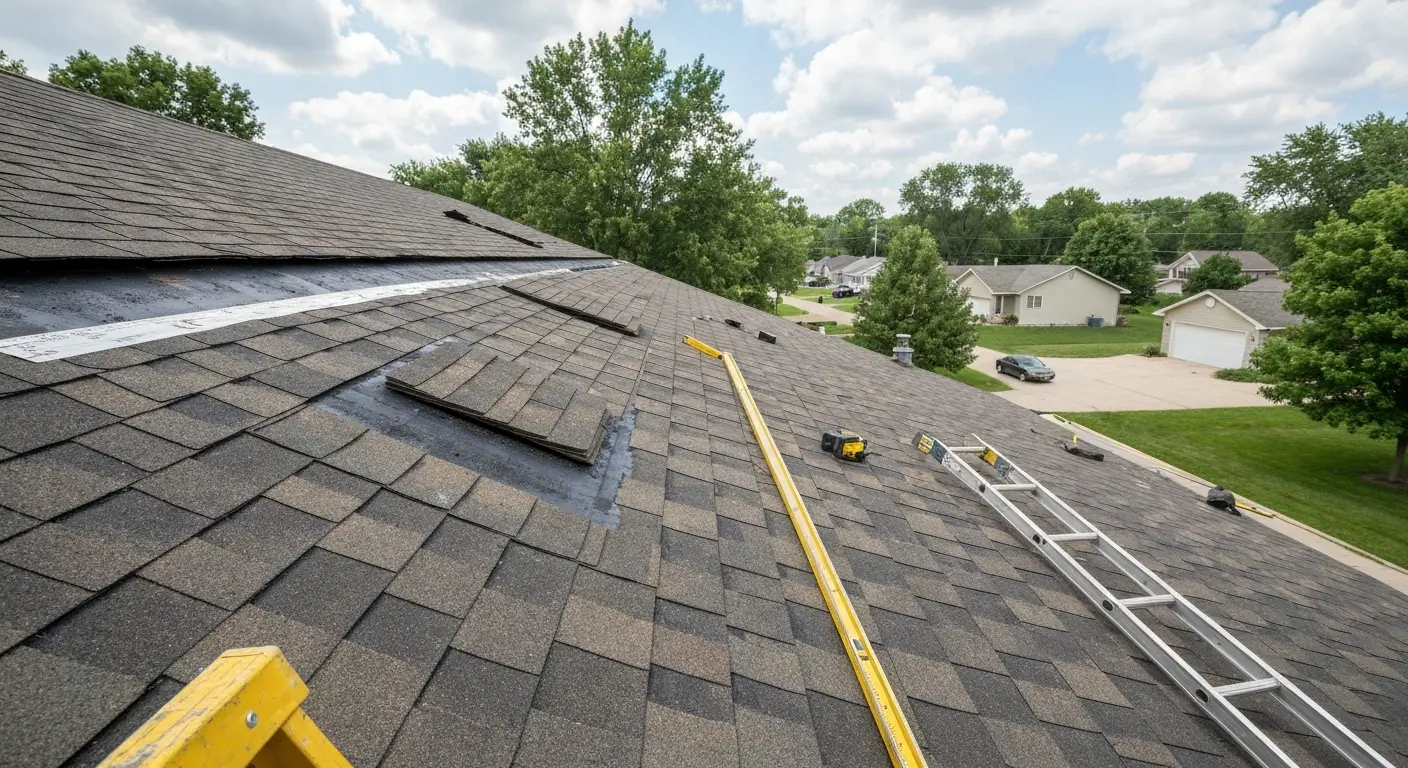 Emergency roof repair service