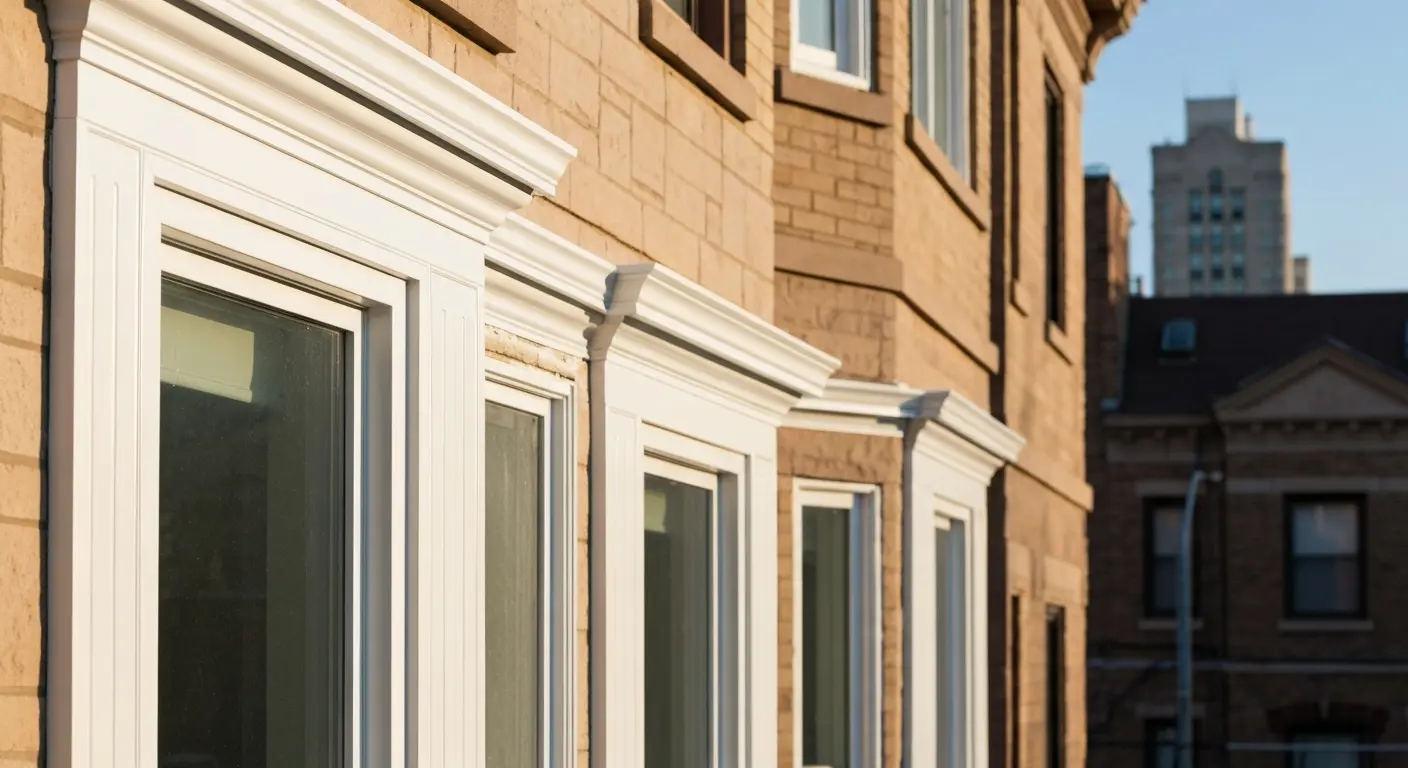 Window trim and capping installation