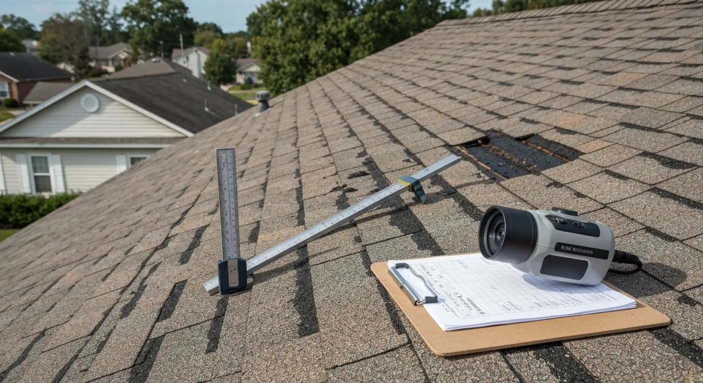 Hail damage inspection