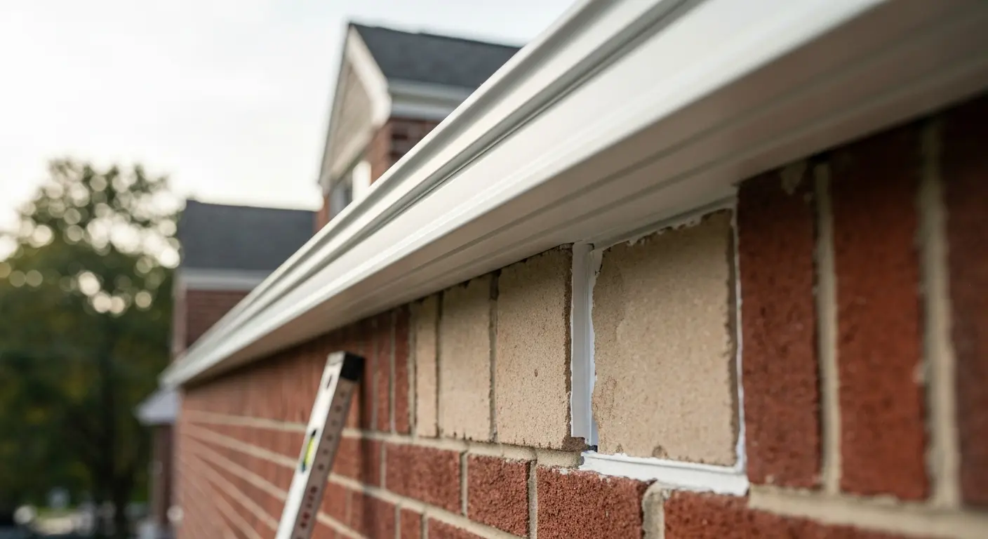 Window trim detail