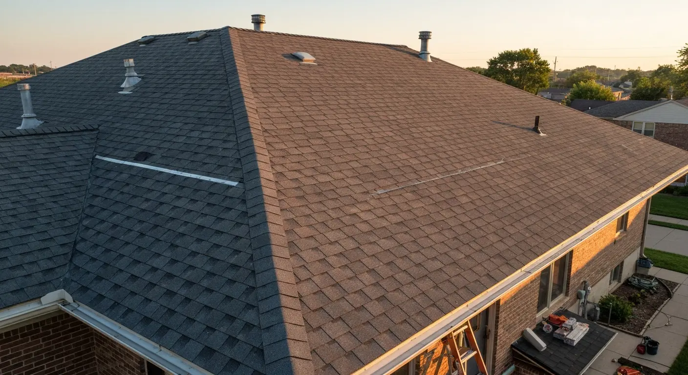 Full roof replacement project