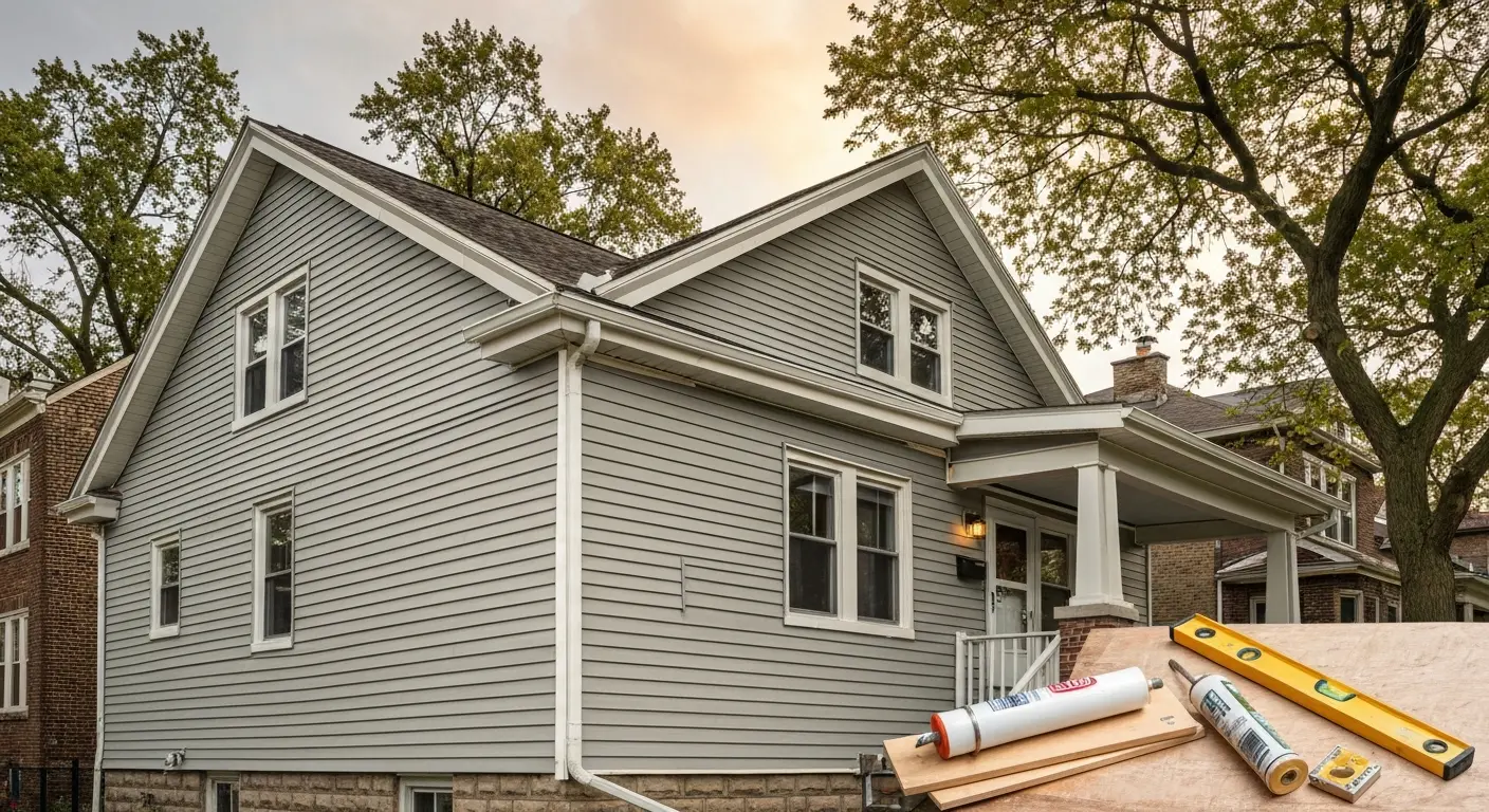 Siding installation