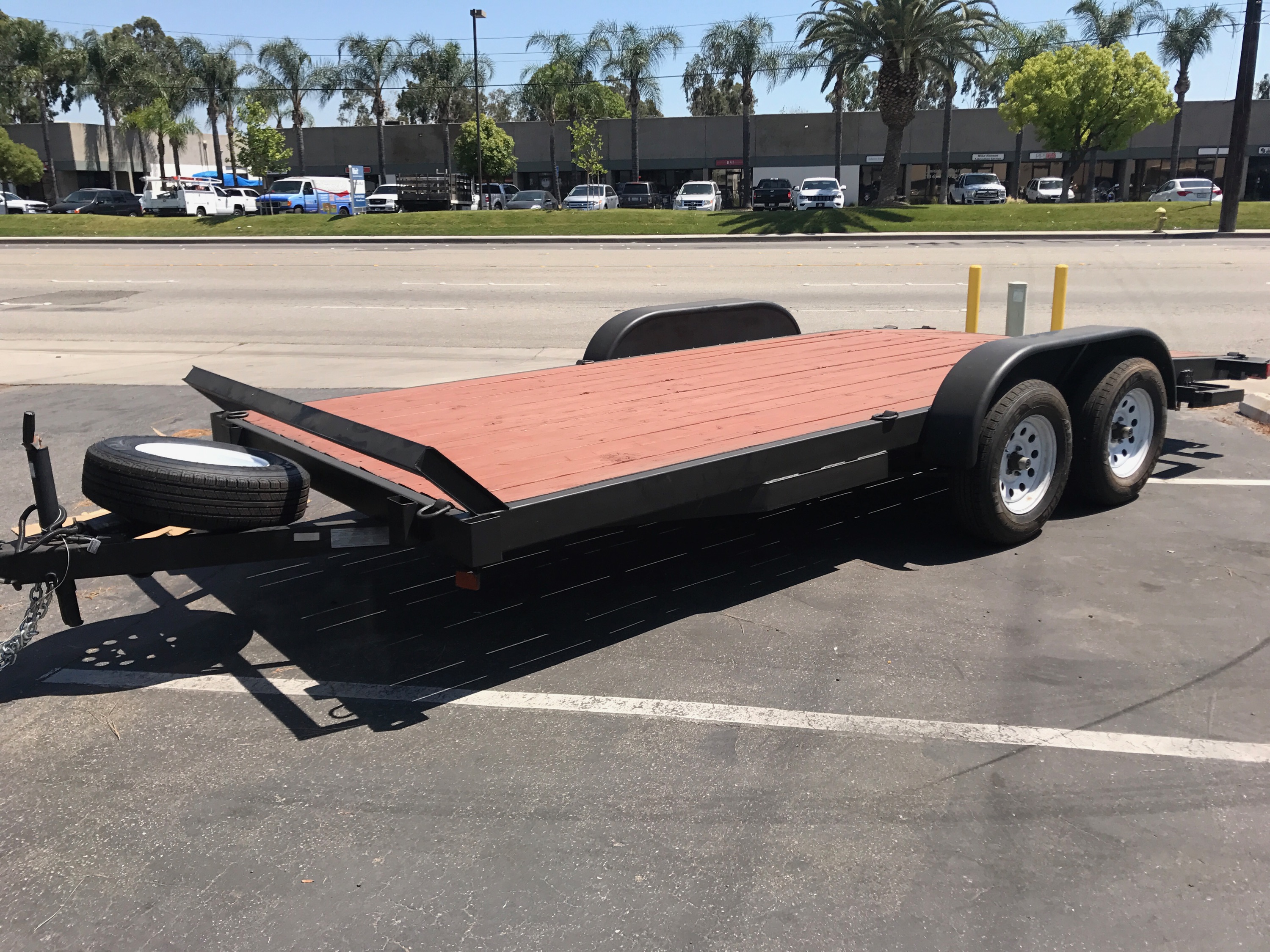 16ft car hauler trailer rental in Anaheim, CA