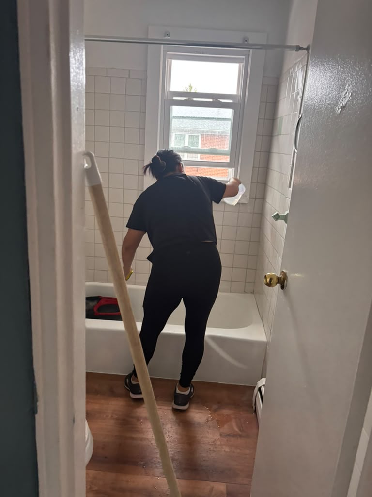 Cleaned living areas with attention to corners in Elizabeth, NJ by Cleaning Luna