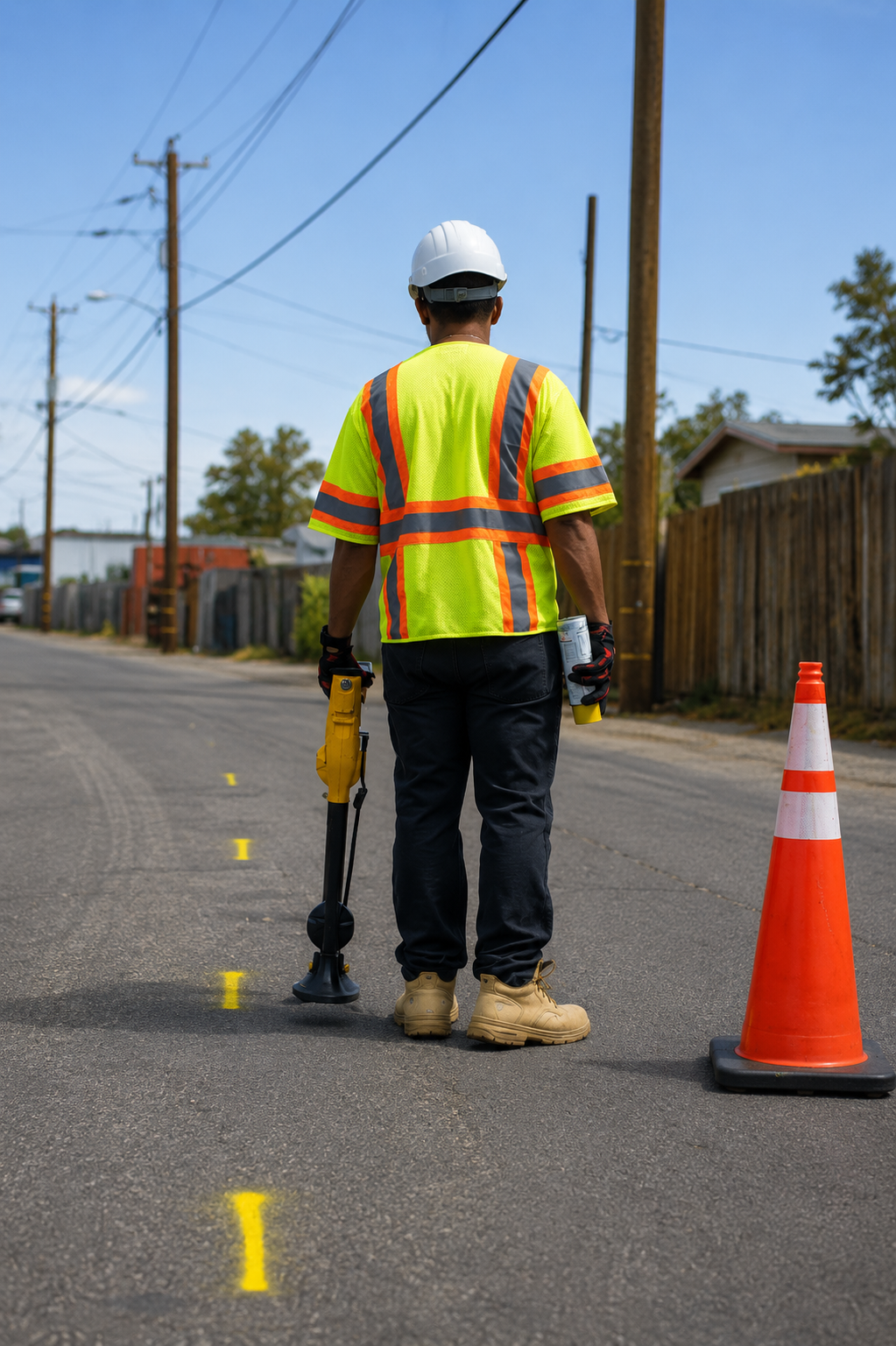 Grand Rapids Utility Line Marking