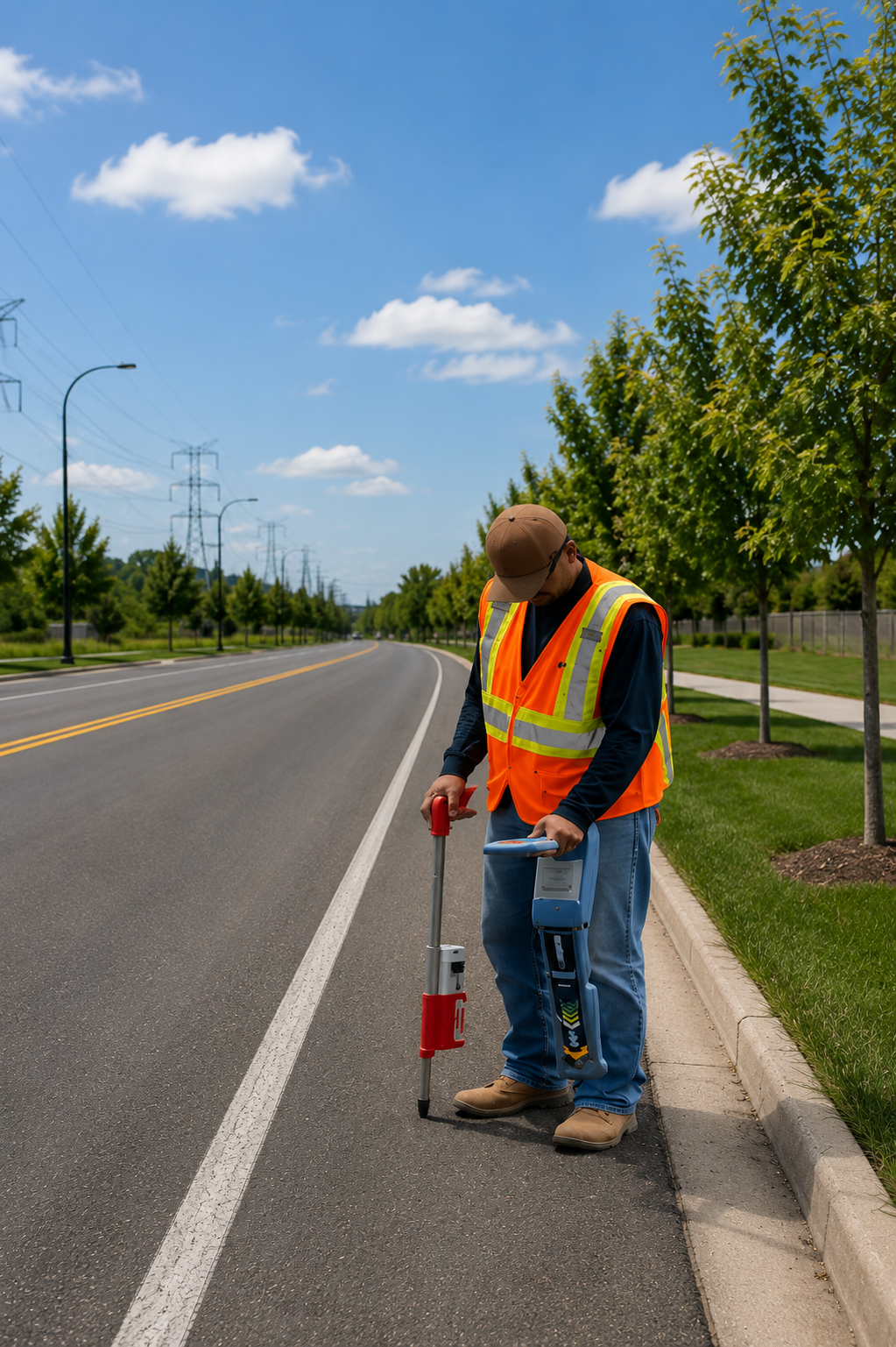 Utility Line Marking