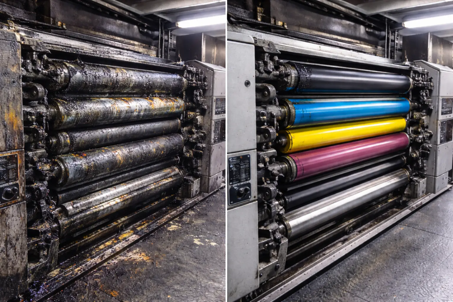 Printing press or commercial printing equipment