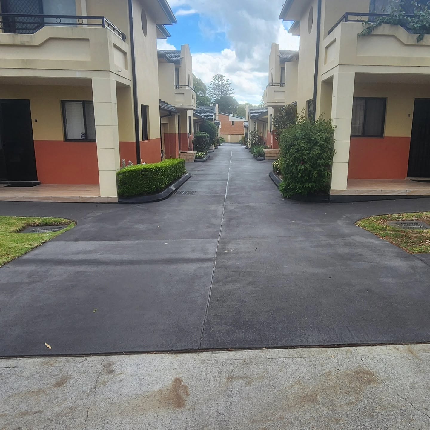 Strata Complex Refreshed with a Sleek Charcoal Colour Seal - Image 1