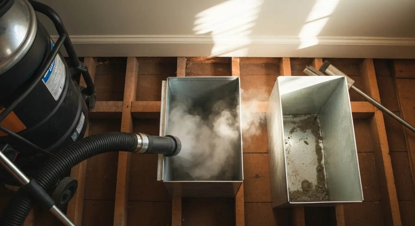 Professional duct cleaning