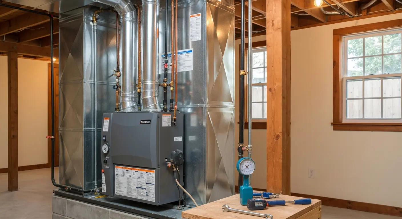 Furnace replacement and heating service