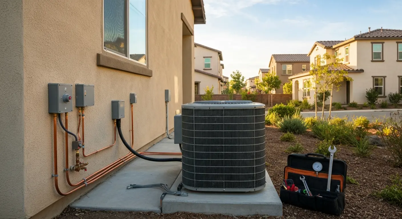 AC system installation