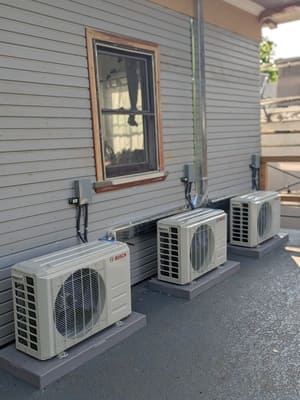 Mini-split heat pump installation