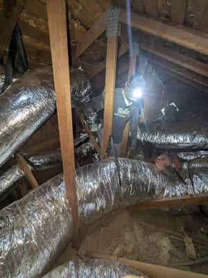 HVAC system diagnostic check