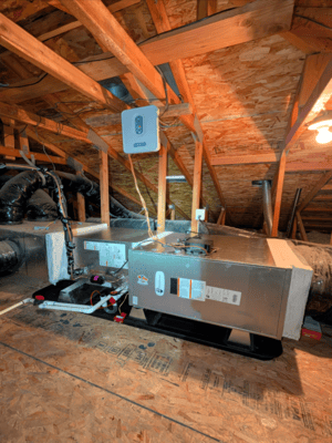Duct sealing work