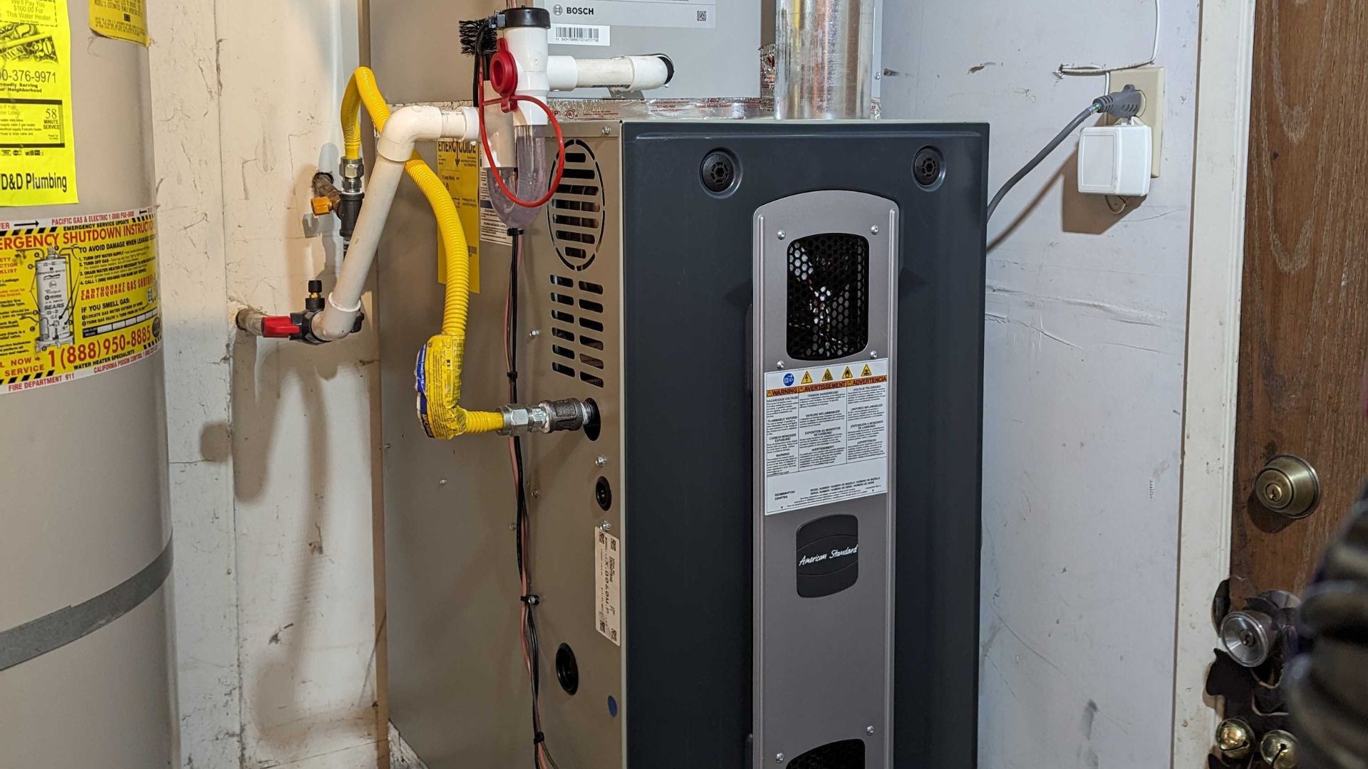 Furnace system installation