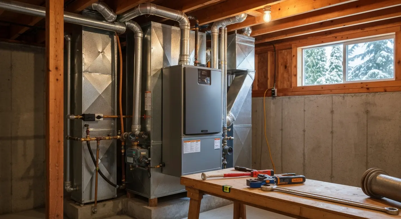 Furnace system installation