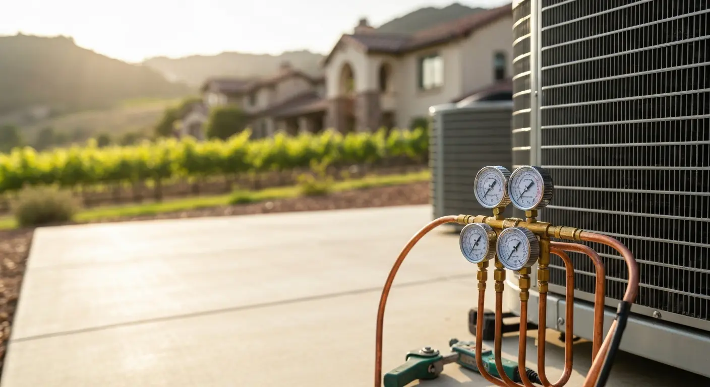 AC refrigerant repair