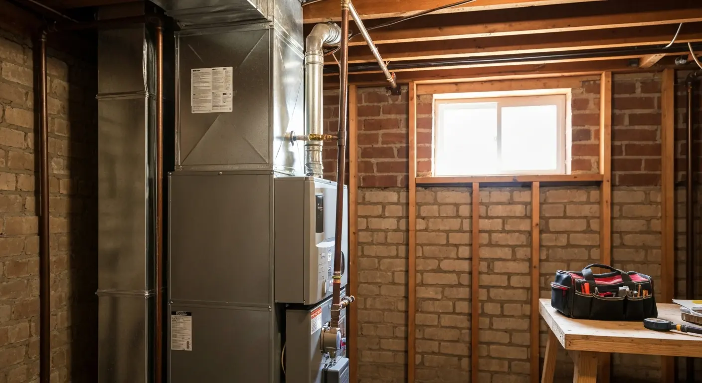 Furnace installation