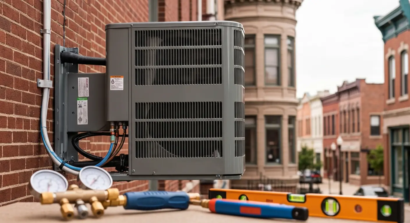 AC installation work