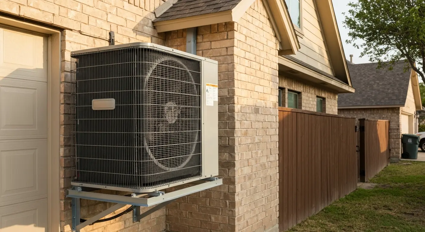 AC unit installation