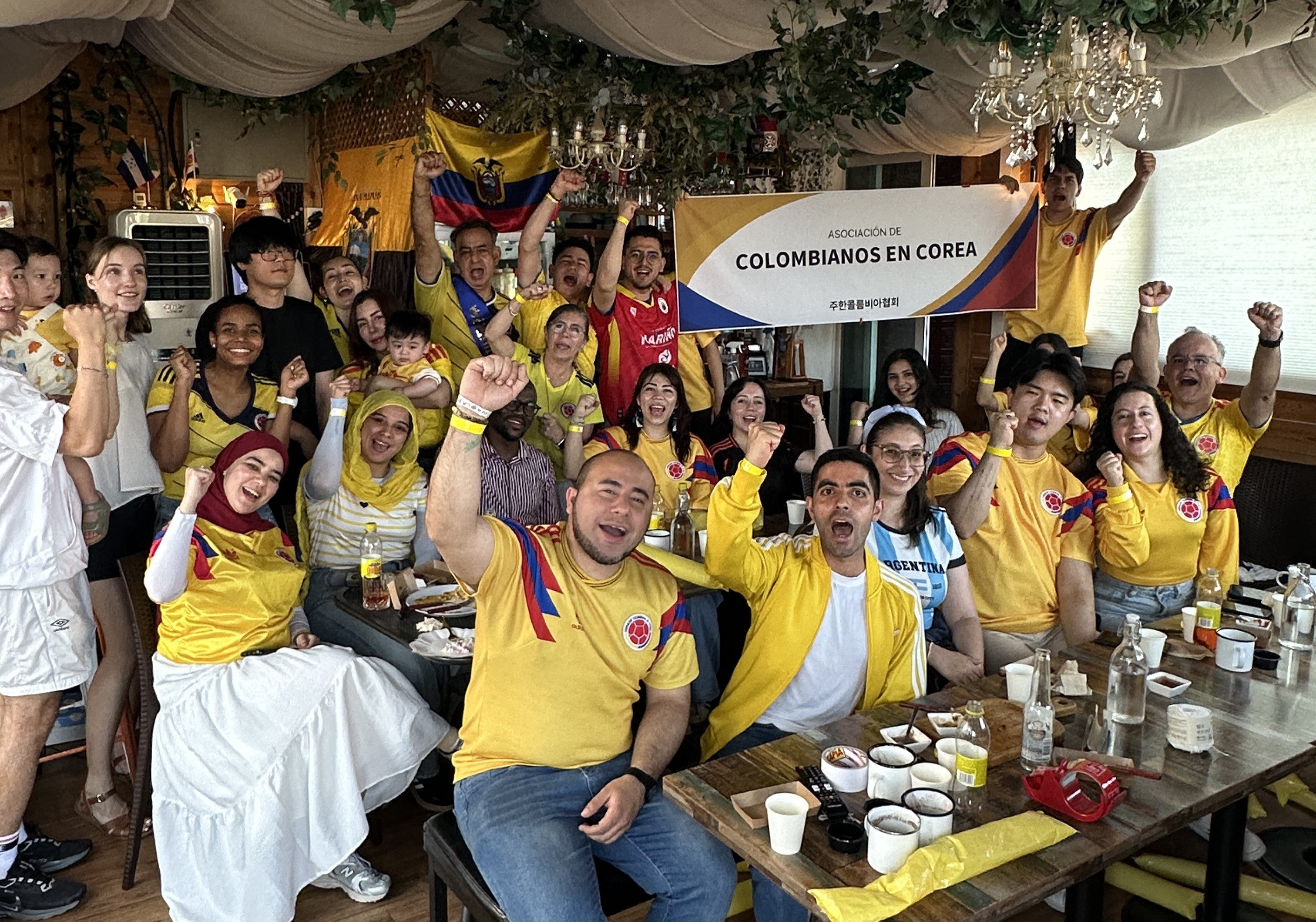 Asociación de Colombianos en Corea — Mundial